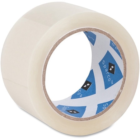 Sparco Packaging Tape, 3" Core, 3.0 mil, 1.88"x55 Yds, 36RL/CT, CL 36PK SPR64010CT